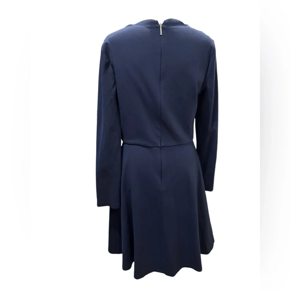 Kate Spade Elegant Navy Blue Dress size L